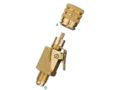 Raccordo rapido diritto per R410A/R32, 5 pezzi REFCO - Quick coupler straight
