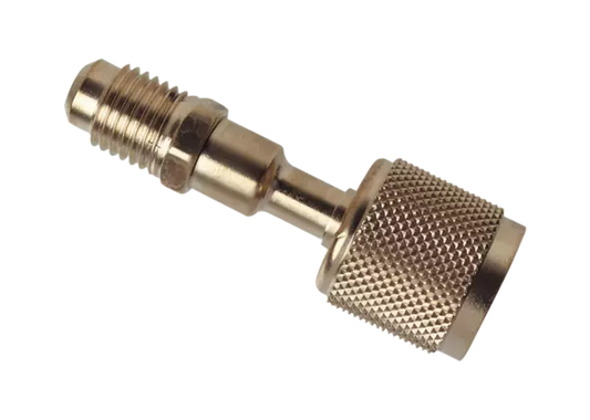 Raccordo con depressore 1/4" SAE x 5/16" SAE, 2 pezzi
