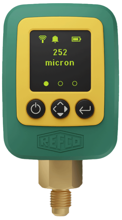 Vacuometro digitale REFCO REFVAC-RC - Digital vacuum gauge
