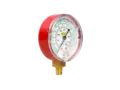 Manometro tipo Bourdon, DN 68, 1/8" NPT verticale Classe 1.6, con vite d'azzeramento, scala per pressione: bar / psi, per R22, R407C & R410A 1
