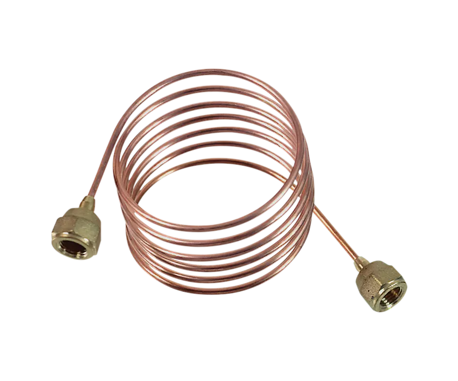 Tubo capillare con 2 dadi, 1500 mm TCK-1500-V REFCO - Capillary tube