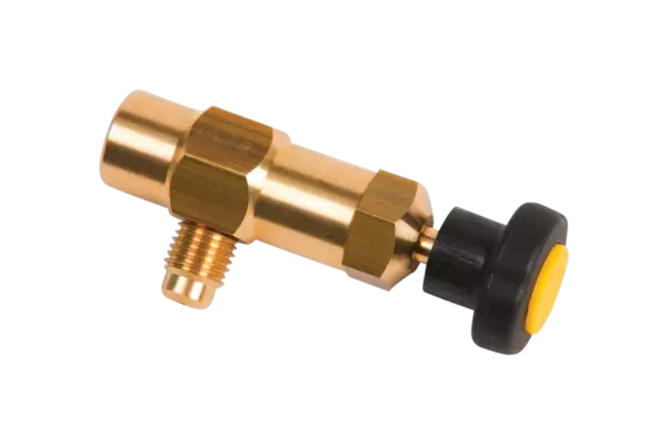 Rubinetto 1/4"SAE per bombole refrigerante REFCO - Valve