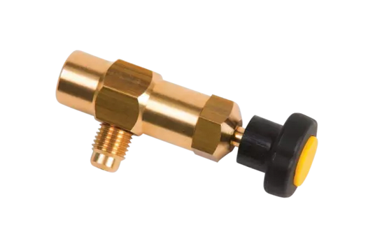 Rubinetto 1/4"SAE per bombole refrigerante REFCO - Valve