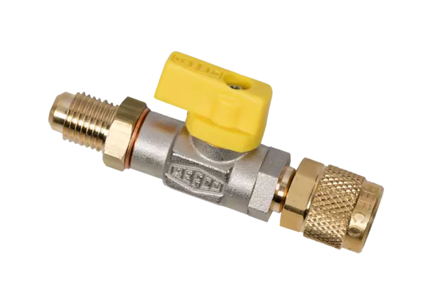 Valvola a sfera 1/4" SAE X 1/4" SAE REFCO - Ball valve