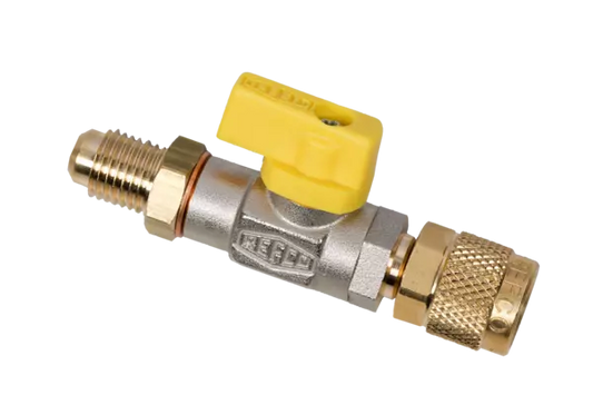 Valvola a sfera 1/4" SAE X 1/4" SAE REFCO - Ball valve