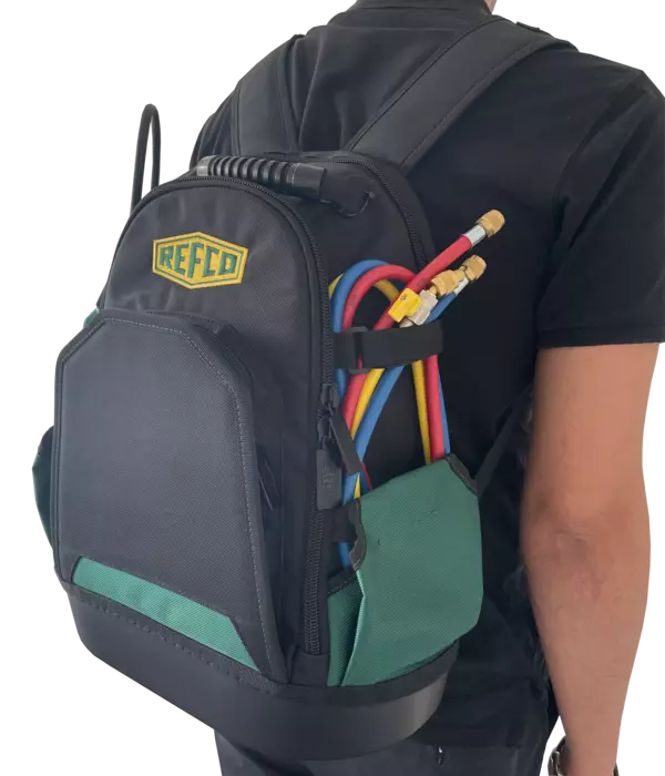 Zaino porta utensili pratico ed ergonomico con utensili sistemati chiaramente 4688642
